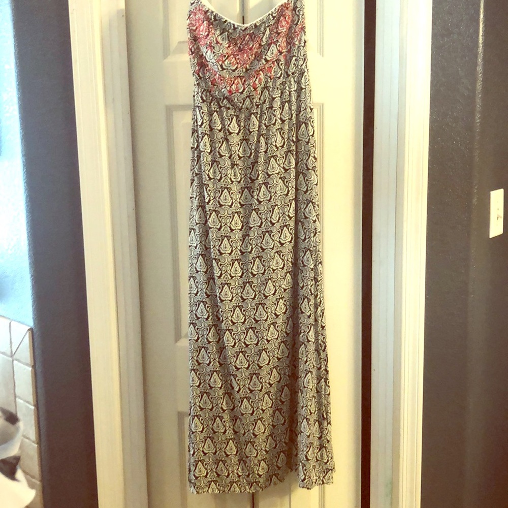 Strapless dress